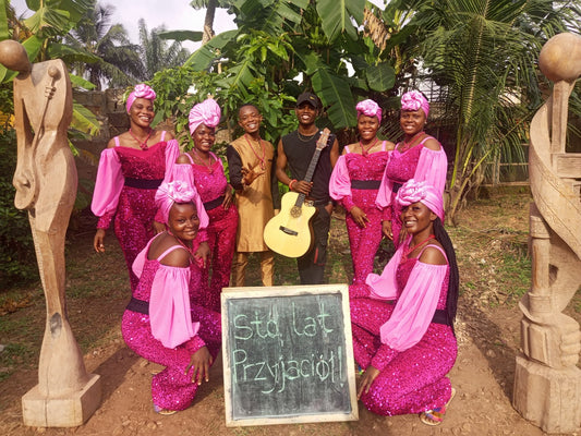 Video congratulations from our girls from Africa (girls sing)